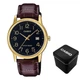 Наручний годинник Casio MTP-V002GL-1B - изображение 1
