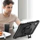 Противоударный чехол Capsule Hybrid с вращательной подставкой и местом для стилуса на Lenovo Idea Tab 11" 2025 TB336FU / TB336ZU (Чёрный) - изображение 6