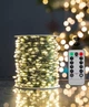 Гирлянда 200 метров 2000 Led нитка капля роса с пультом Sofi3D тёплый белый цвет светодиодная в катушке на зелёном проводе жёлтая для декора в комнату на окно на ёлку на стол гирлянду 2025 200m-ww-gr - изображение 2