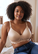 Послеоперационный бюстгальтер Playtex 40/90DD с мягкими чашками без косточек Бежевый (8114) - изображение 1