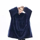 Плед толстовка с капюшоном Huggle Hoodie оверсайз, синий - изображение 3