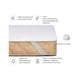 Наматрацник MirSon Natural Line Стандарт Тенсел (Modal) 980 80x160 см (2200000834768) - зображення 2