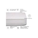 Наматрасник MirSon Natural Line Стандарт Silk 975 80x200 см (2200000835437) - изображение 3