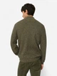 Свитер теплый на молнии мужской Camel Active knitted Troyer 409530-6K06-37 L Хаки (4063366119447) - изображение 2
