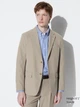 Пиджак мужской UNIQLO 942921408 3XL Бежевый (1159846032) - изображение 1