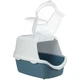 Туалет Trixie Vico Open Top для котів 40см х 40см × 56см білий з синім (TX-40341) - зображення 4