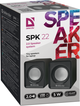 Акустична система Defender SPK 22 2х2,5W USB black (65503) - зображення 2