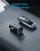 Автомобільний зарядний пристрій Anker PowerDrive 323 - 30W PD + 22.5W USB-A Black - изображение 7