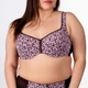 Бюстгальтер Lanny mode тонкий кружевной 85 F коричнево-розовый 558 - изображение 1