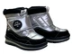 Дитячі зимові черевики для дівчинки Weestep 57015S 24 сталевий (8938) - изображение 4