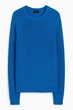 Вязаный свитер C&A 22294531c37 XL синий (100003757) - изображение 4