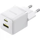 Зарядное устройство Baseus 1xUSB-C 30W + 1xUSB white (P1011160A213-00) (323100) - изображение 5