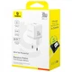 Зарядное устройство Baseus 1xUSB-C 30W + 1xUSB white (P1011160A213-00) (323100) - изображение 7