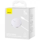 Зарядний пристрій Baseus Simple Mini3 Magnetic Wireless Charger 15W Silver (CCJJ040012) (322943) - зображення 4