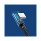 Дата кабель USB 2.0 до USB-C 0.5m 3A 90° corner US176 black Ugreen (20855) (324798) - зображення 3