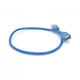 Дата кабель USB 2.0 AM/AF 0.5m transparent blue Voltronic (YT-AM/AF-0,5TBL) (323215) - изображение 3