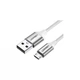Дата кабель USB 2.0 до Micro 5P 1.5m 2A US290 white Ugreen (60152) (324855) - зображення 2