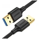 Дата кабель USB 3.0 AM/AM 1.0m US128 black Ugreen (10370) (324770) - изображение 1