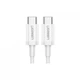 Дата кабель USB-C to USB-C 2.0m 18W US264 White Ugreen (60520) (321794) - изображение 2