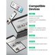 Дата кабель USB-C to USB-C 3.0m 5A 100W US316 Black Ugreen (90120) (321796) - изображение 7