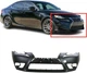 Передний бампер Lexus IS 13-16 (FPS) без отв. под омыватель и п/троник - изображение 1