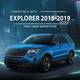 Бампер передний Ford Explorer 18-19 (FPS) средняя часть, без отв. под молдинг - изображение 2