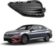 Решітка переднього бампера ліва VW Jetta 7 18- (FPS) без отвора - зображення 1