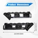 Крепеж бампера VW PASSAT 11-15 USA (B7) переднего левый (FPS). 561807183A - изображение 2