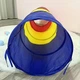 Тунель-труба дитячий ігровий KIDS TENT триколірний 180 см (0056) - зображення 4