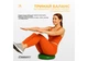 Балансувальна подушка масажна EasyFit Зелений - зображення 4