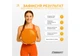 Балансировочная подушка массажная EasyFit Оранжевый - изображение 7