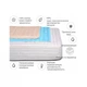 Наматрасник MirSon Royal Pearl Тенсель (Modal) Waterproof Aloe Vera 319/3 90x200 см (2200000356642) (339239) - изображение 2
