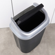 Kosz na śmieci Vilde plastikowy 50 l Czarny (8720573809542) - obraz 8