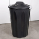 Сміттєвий кошик Vilde пластиковий 40 л Чорний (8720573387613) - зображення 6