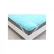 Наматрасник MirSon Eco Light №1725 Silk Air-line на резинке по углам Blue 90x200 см (2200002890847) (327775) - изображение 2
