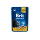 Консервированный корм Brit Premium Premium Cat pouch Влажный корм для взрослых кошек 12 шт х 100 г (1111143011) - изображение 6