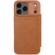 Кожаный чехол-книжка Nillkin Qin Pro Camshield для Apple iPhone 17 Pro (6.3") Brown - изображение 3