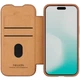 Кожаный чехол-книжка Nillkin Qin Pro Camshield для Apple iPhone 17 Air (6.5") Brown - изображение 4