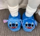Тапочки игрушки кигуруми Kigurumi Стич Домашние Плюшевые Тканевые Мужские Синие 38-42 (3011/3) - изображение 2