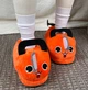 Тапочки іграшки кігурумі Kigurumi Аніме Pochita Домашні Плюшеві Чоловічі 35-42 (3154) - зображення 1