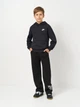 Детское теплое худи на флисе с капюшоном для мальчика Nike K Nsw Club Flc Hdy Lbr FD3000-010 M 137-147 см Black/White (196607240335) - изображение 3