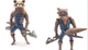 Набір фігурок супергероїв Вартові Галактики, 5 персонажів Marvel - Marvel Аction figures, Guardians of the Galaxy - зображення 5