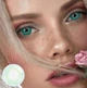 Зелёные контактные линзы - Айс Бирюза 2шт. от ELITE Lens - изображение 4