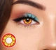 Жовті контактні лінзи Вогонь 2шт. від ELITE Lens - зображення 6