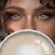 Коричневые контактные линзы с диоптриями Айс Милк Браун 2 шт. -6.50 ELITE Lens - изображение 1