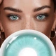 Зелёные контактные линзы - Айс Дрим Минт 2 шт. от ELITE Lens - изображение 1