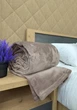 Покрывало на кровать велсофт Decorator WellSoft, полуторный, лилово-серый - изображение 2
