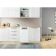 Посудомийна машина Indesit, 10компл., A+, 45см, білий (DSFO3T224C) - изображение 4