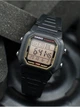 Casio W-800H-9A мужские электронные часы батарея 10 лет подсветка секундомер - изображение 2