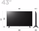Телевізор LG 43" 43UR78GC - зображення 5